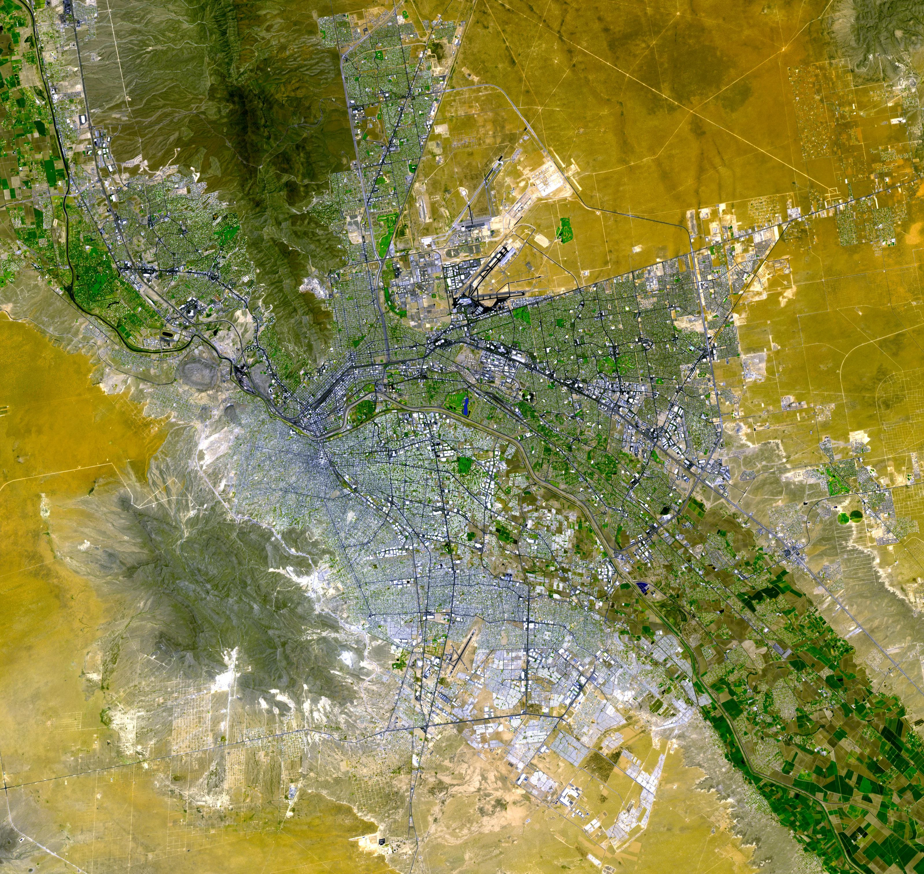 El Paso County service areas map showing all neighborhoods served by Mobile Locksmith Pros